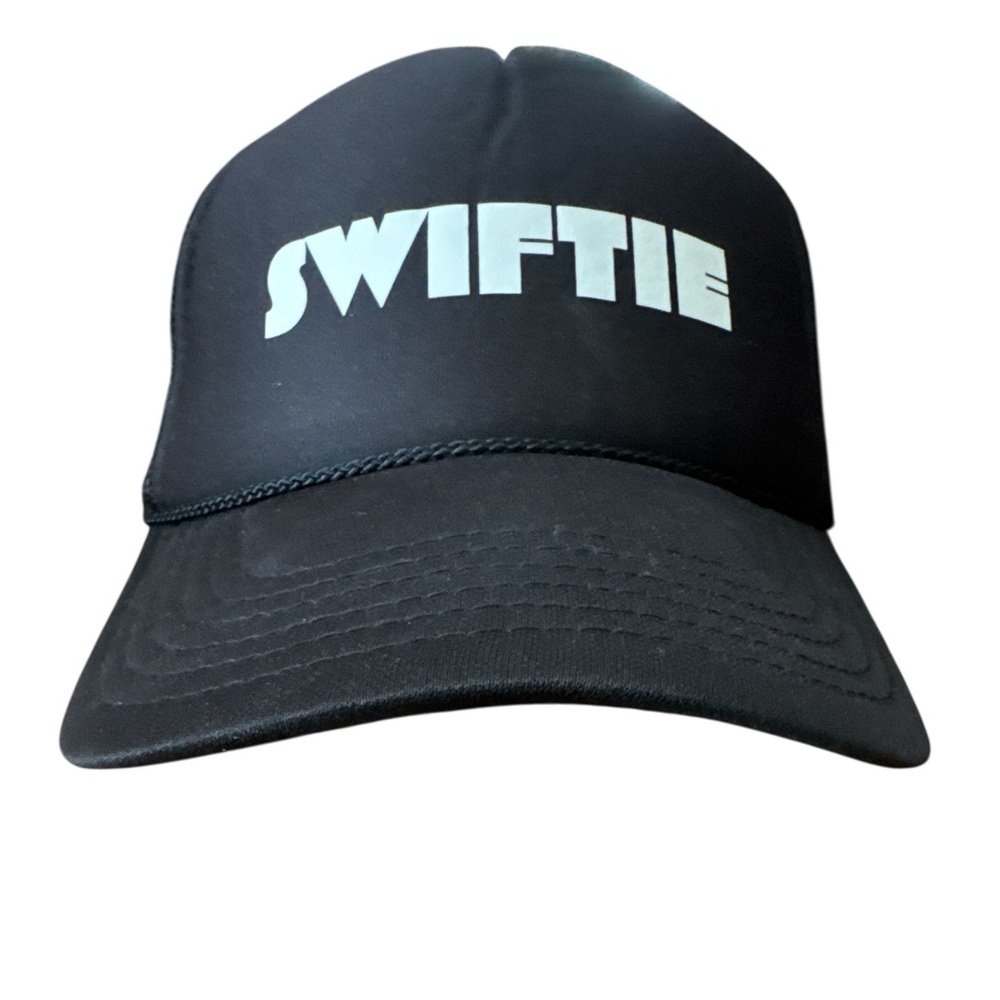 Swiftie Snapback Trucker Hat Black One Size Adjustable Mesh Taylor Swift